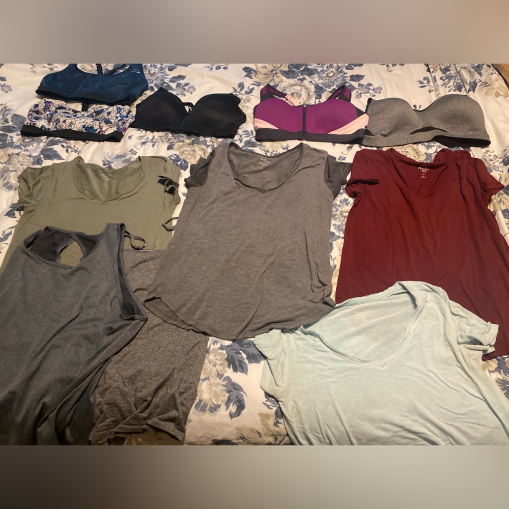 Lot of Medium Tops/Sports Bras